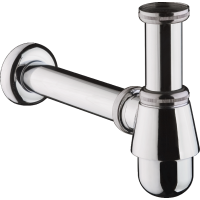 Сифон для биде hansgrohe бутылочный 55213000, хром