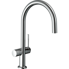 Смеситель для кухонной мойки hansgrohe Talis M54 220, с запорным вентилем