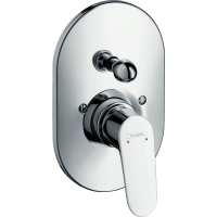 Внешняя часть смесителя для ванны hansgrohe Focus скрытого монтажа 31947000, хром