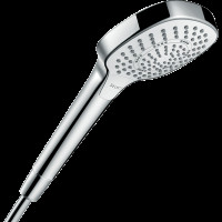 Ручной душ hansgrohe Croma Select E 110 3jet Multi, белый/хром