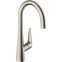 Смеситель для кухонной мойки hansgrohe Talis M51 260, с вытяжным изливом 1jet, Eco, под сталь
