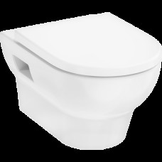 Унитаз hansgrohe GladeLake S подвесной с сиденьем без микролифта 60201450, белый