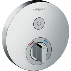 Внешняя часть смесителя для душа hansgrohe ShowerSelect S скрытого монтажа 15747000, хром