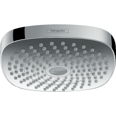 Верхний душ hansgrohe Croma Select E 180 2jet EcoSmart 26528000, хром