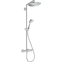 Душевая система hansgrohe Croma Select S 280 1jet EcoSmart с термостатом 26794000, хром