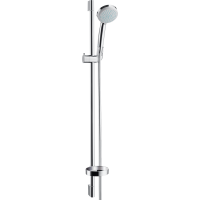 Душевой гарнитур hansgrohe Croma 100 4jet Vario EcoSmart со штангой 90 см и мыльницей, хром