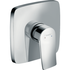 Внешняя часть смесителя для душа hansgrohe Metris скрытого монтажа 31456000, хром