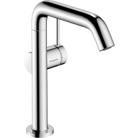 Смеситель для раковины hansgrohe Tecturis S 210 Fine, CoolStart, EcoSmart+, cо сливным гарнитуром Push-Open