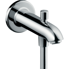 Излив для ванны hansgrohe с переключателем на душ 13423000, хром