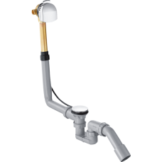 Система налива/слива-перелива для стандартных ванн hansgrohe Exafill 58123000, хром