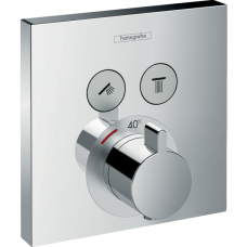 Термостат hansgrohe ShowerSelect скрытого монтажа, для 2 потребителей