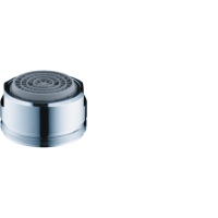 Аэратор hansgrohe M24x1 для смесителей для раковину 13912000, хром