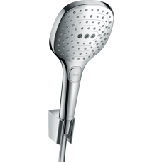 Душевой набор hansgrohe Raindance Select E 120 3jet с держателем и шлангом 125 см