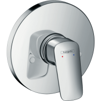 Внешняя часть смесителя для душа hansgrohe Logis скрытого монтажа, хром