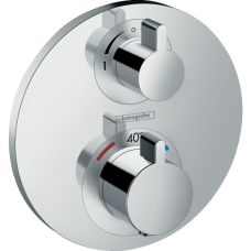 Термостат для душа hansgrohe Ecostat S с запорным/переключающим вентилем