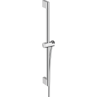 Душевая штанга hansgrohe Unica Pulsify S 65 см со слайдером с кнопкой и шлангом, хром