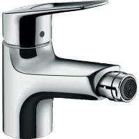Смеситель для биде hansgrohe Novus Loop со сливным гарнитуром 71233000, хром