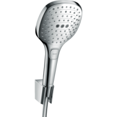 Душевой набор hansgrohe Raindance Select E 120 3jet с держателем и шлангом 160 см 26720000, хром