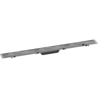 Внешняя часть трапа для душа hansgrohe RainDrain Rock, 80 см, укорачиваемая, для облицовки плиткой 56031000
