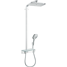 Душевая система hansgrohe Raindance E 360 1jet с термостатом ShowerTablet Select 300 27288000, хром