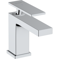 Смеситель для раковины hansgrohe Tecturis E 80, CoolStart, EcoSmart+, с донным клапаном