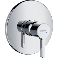 Внешняя часть смесителя для душа hansgrohe Metris S скрытого монтажа 31665000, хром
