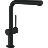Смеситель для кухонной мойки hansgrohe Talis M54 270, с вытяжным изливом 1jet 72808670, матовый черный