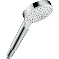 Ручной душ hansgrohe Crometta 100 1jet Green, белый/хром