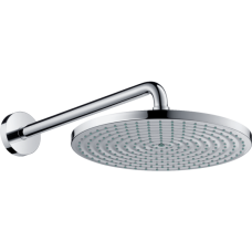 Верхний душ hansgrohe Raindance S 300 1jet EcoSmart с настенным кронштейном 26601000, хром