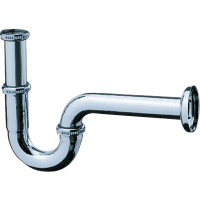 Сифон для раковины hansgrohe трубный, хром