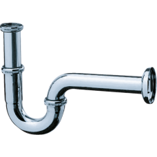 Сифон для раковины hansgrohe трубный 53002000, хром