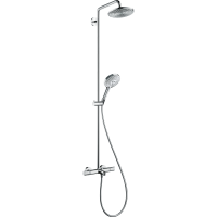 Душевая система hansgrohe Raindance S 240 1jet с термостатом для ванны, хром