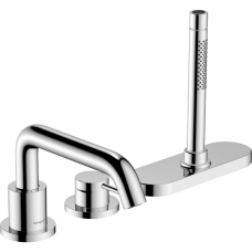 Cмеситель для ванны hansgrohe Tecturis S на 3 отверстия