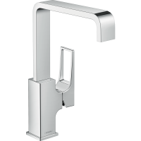 Смеситель для раковины hansgrohe Metropol 230, со сливным клапаном Push-Open, 74511000 хром