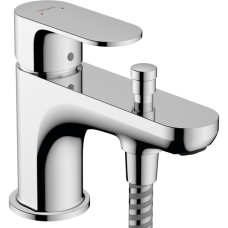Смеситель для ванны hansgrohe Rebris S Monotrou на край ванны, 2 режима расхода воды 72436000, хром