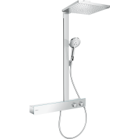 Душевая система hansgrohe Raindance E 300 1jet с термостатом ShowerTablet 600 27363000, хром