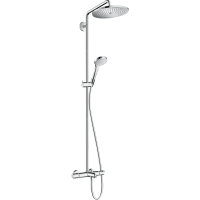 Душевая система hansgrohe Croma Select S 280 1jet с термостатом для ванны 26792000, хром