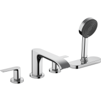 Смеситель на край ванны, на 4 отверстия, с sBox Hansgrohe Vivenis