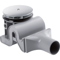 Система слива для поддона hansgrohe Raindrain 90 мм 60067000, хром