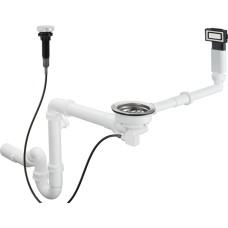 Система слива-перелива hansgrohe с автоматическим управлением D14-11 43931800, под сталь