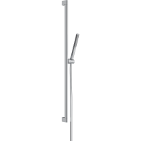 Душевой гарнитур hansgrohe Pulsify S 100 1jet EcoSmart со штангой 90 см, хром