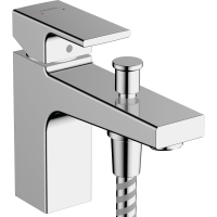 Смеситель для ванны hansgrohe Vernis Shape Monotrou на край ванны, 2 режима расхода воды 71464000, хром