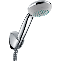 Душевой набор hansgrohe Crometta 85 2jet Vario с держателем и шлангом 125 см 27558000, хром