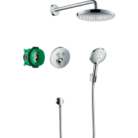 Душевая система hansgrohe Raindance Select S 240 2jet скрытого монтажа с термостатом, хром