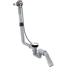 Скрытая часть системы налива/слива-перелива для стандартных ванн hansgrohe Exafill S 58115180