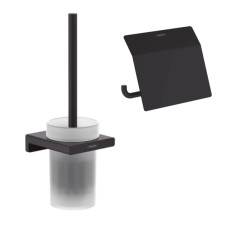 Готовый набор аксессуаров hansgrohe AddStoris HG-PR191, матовый черный