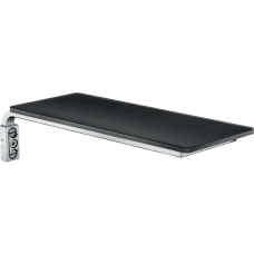 Мыльница hansgrohe Casetta E для душевого гарнитура 26511600, черный/хром