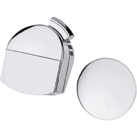 Внешняя часть системы налива/слива-перелива для ванны hansgrohe Exafill 58127000, хром