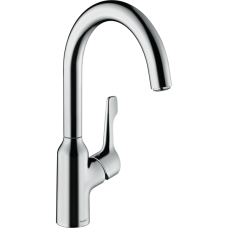 Смеситель для мойки hansgrohe Focus M43 220, с поворотным изливом