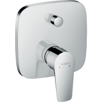 Смеситель hansgrohe Talis E для ванны, однорычажный, СМ, со встроенной защитной комбинацией